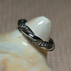 Authentic Pandora Ribbon Of Love Ring